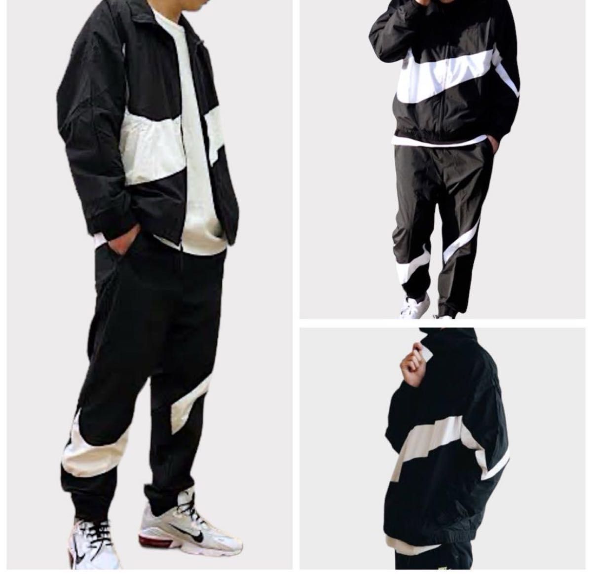 L 新品 NIKE ナイキ メンズ スウッシュウーブンジャケット ビッグ
