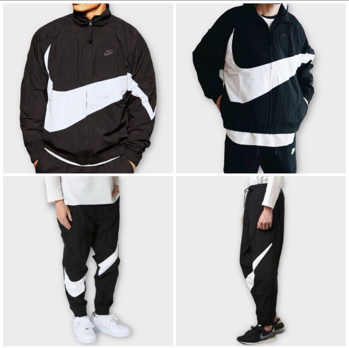 L 新品 NIKE ナイキ メンズ スウッシュウーブンジャケット ビッグ