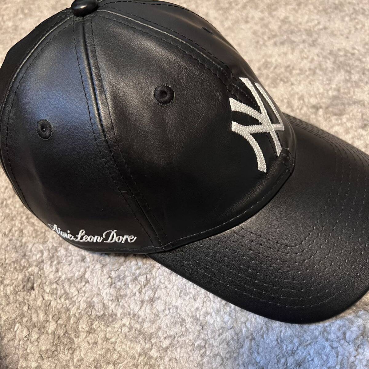 Aime Leon Dore New Era Yankees Leather Ballpark Hat エメレオンドレ