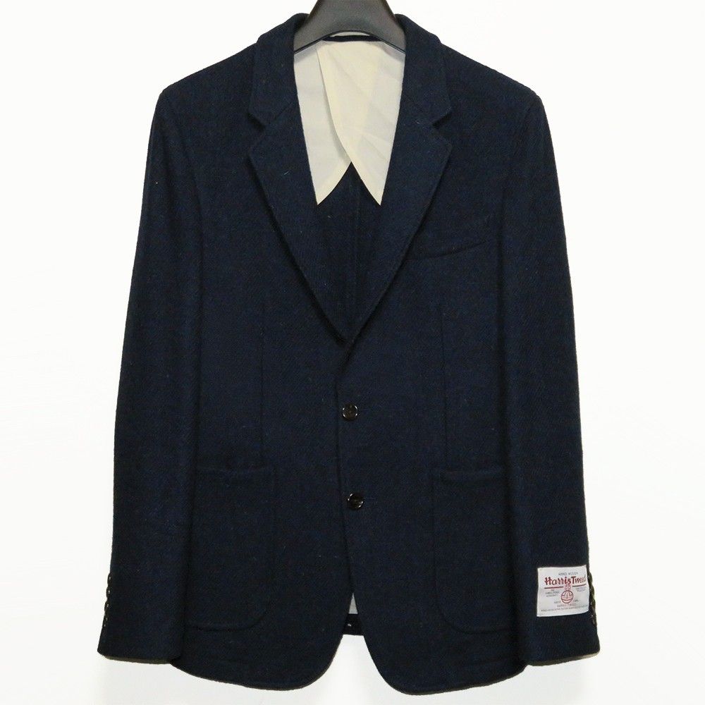 BEAMS LIGHTS × HARRIS TWEED ハリスツイード ジャケット S 新古品