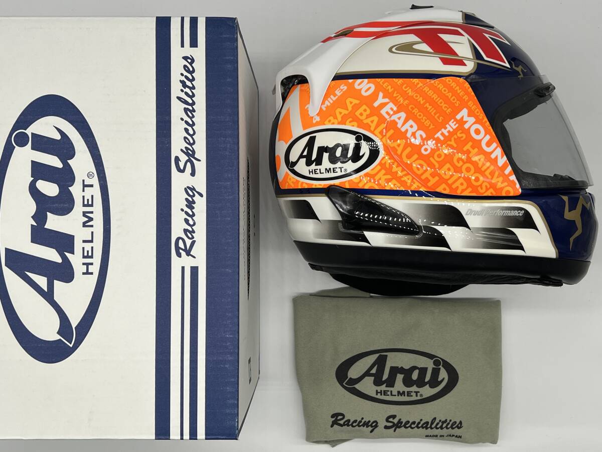 Arai アライ RX-7 RR5 IOMTT 2011・マン島TT 100th フルフェイス