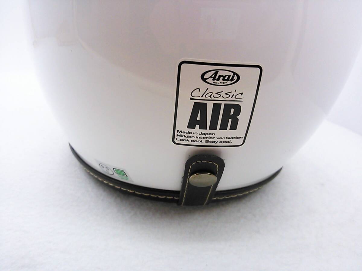 良品 2022年製 Arai アライ CLASSIC AIR クラシックAIR ホワイト M