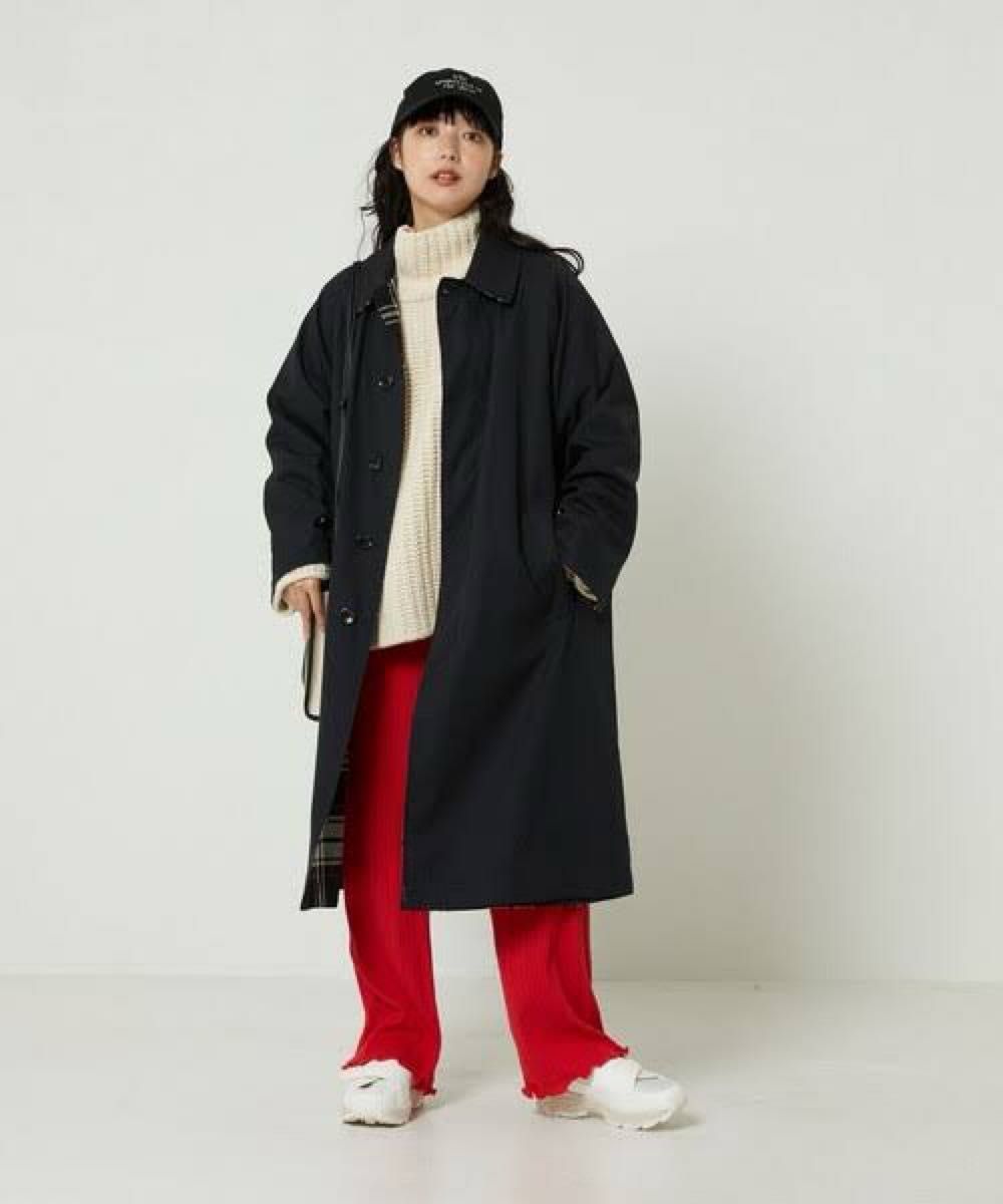 美品】ユニセックス リバーシブルステンカラーコート Kinloch Anderson
