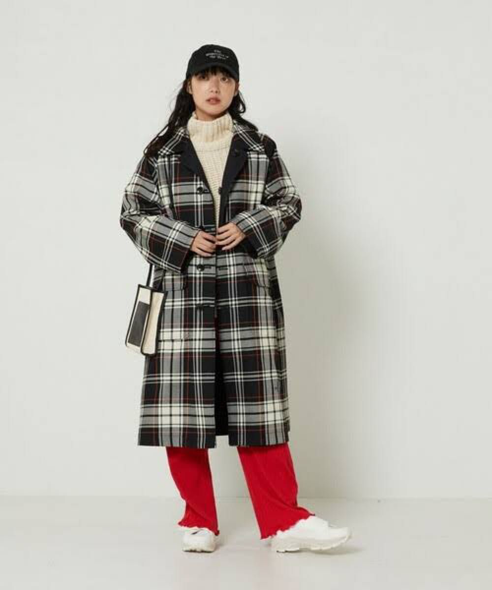 美品】ユニセックス リバーシブルステンカラーコート Kinloch Anderson