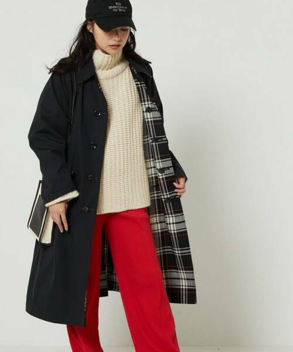 美品】ユニセックス リバーシブルステンカラーコート Kinloch Anderson