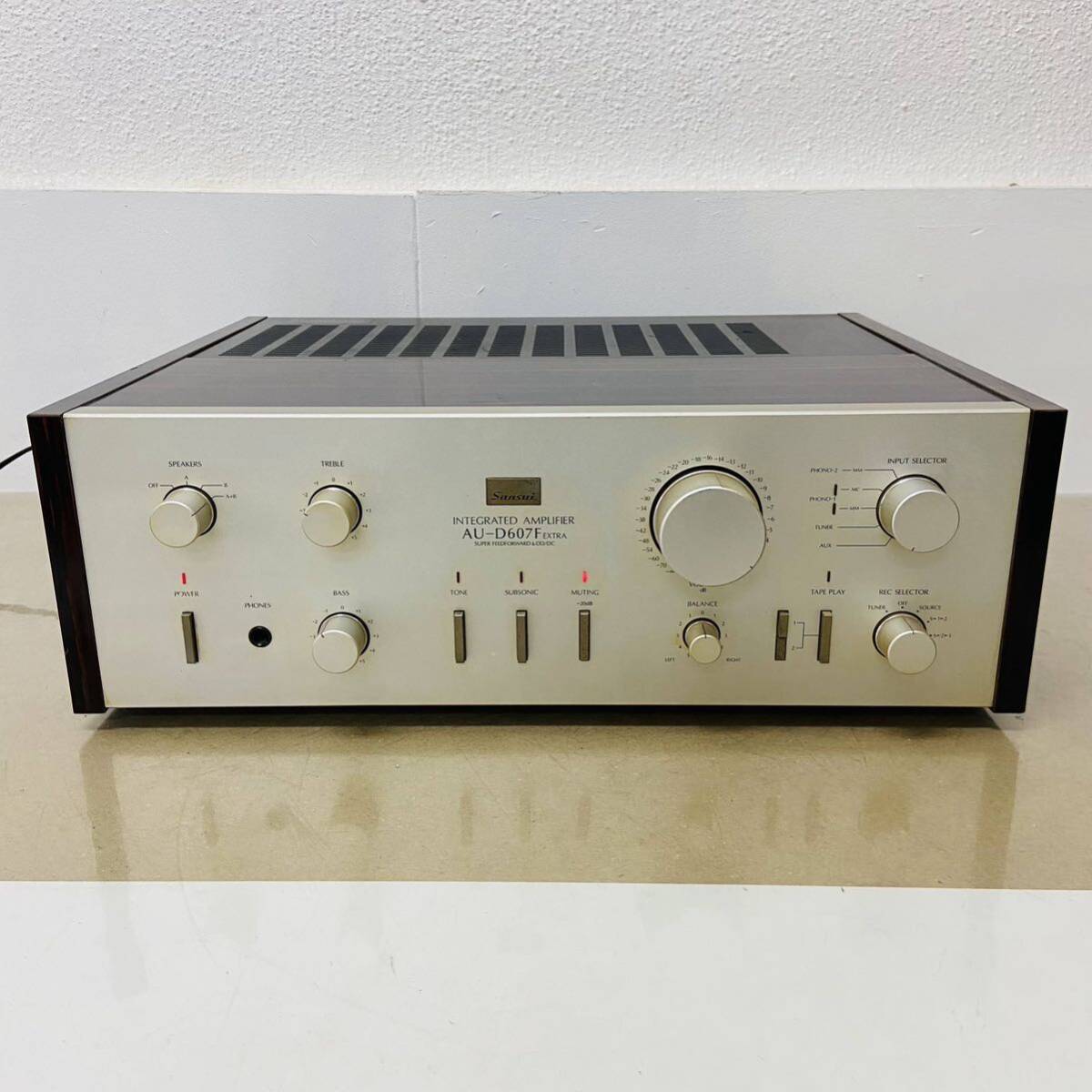 Yahoo!オークション - SANSUI AU-D607F EXTRA プリメインアンプ サンス
