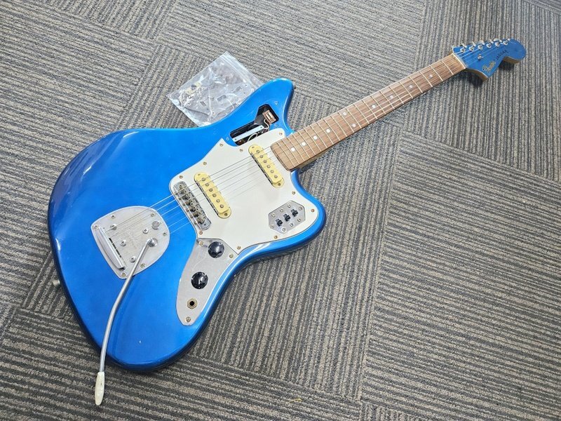 Yahoo!オークション - 【現状】Fender Japan JAGUAR JG-66 ブルー 希少