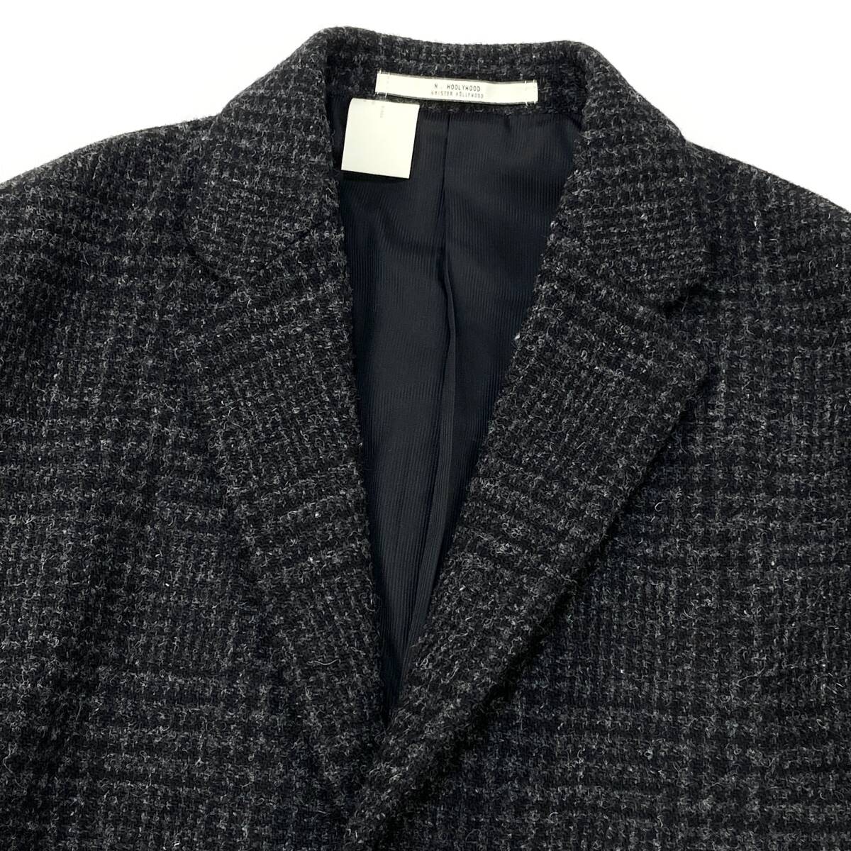 極美品 N HOOLYWOOD / エヌハリウッド 17AW Harris Tweed グレン
