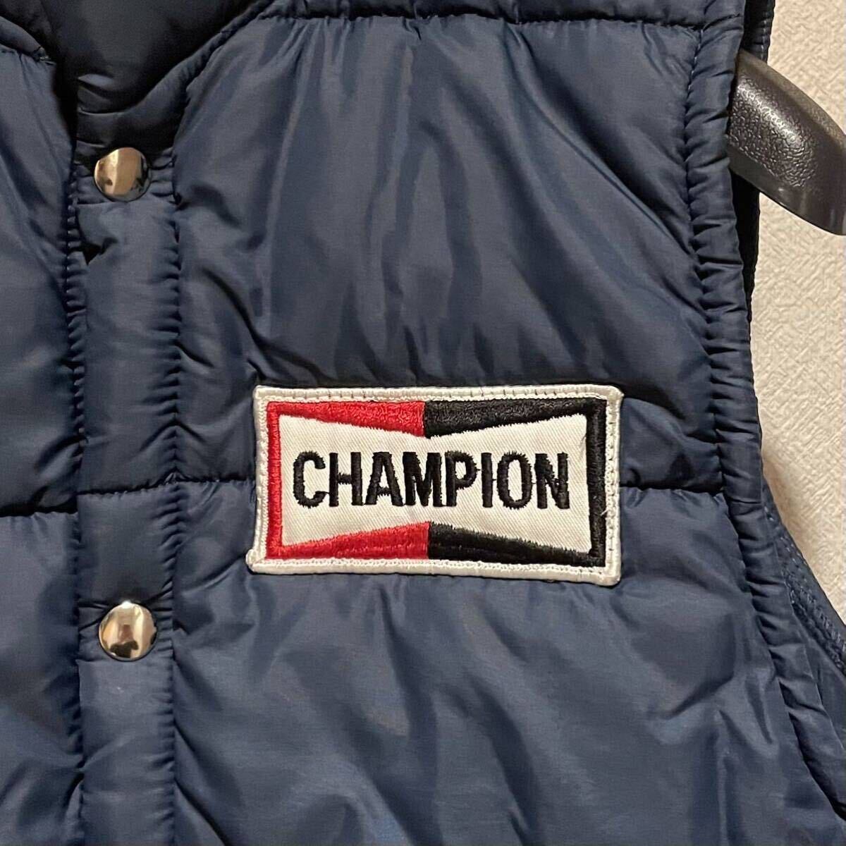 70s オフィシャル チャンピオン プラグ CHAMPION 中綿ベスト Spark