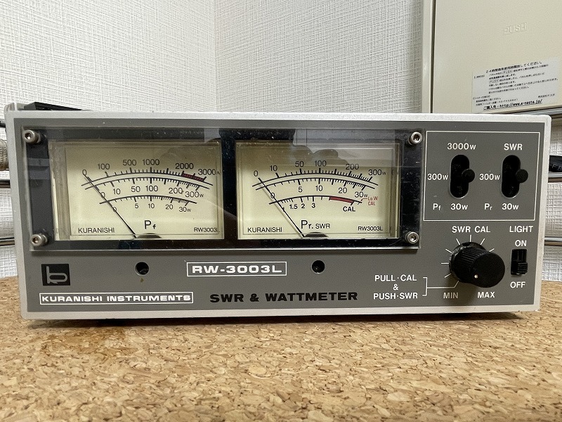 Yahoo!オークション - クラニシ KURANISHI RW-3003L SWR & POWER METER
