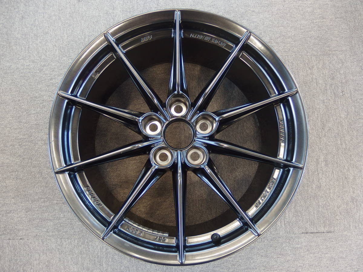 GRカローラ 純正アルミ BBS 8 5Jx18+30 114 3-5H 鍛造 メタルスター