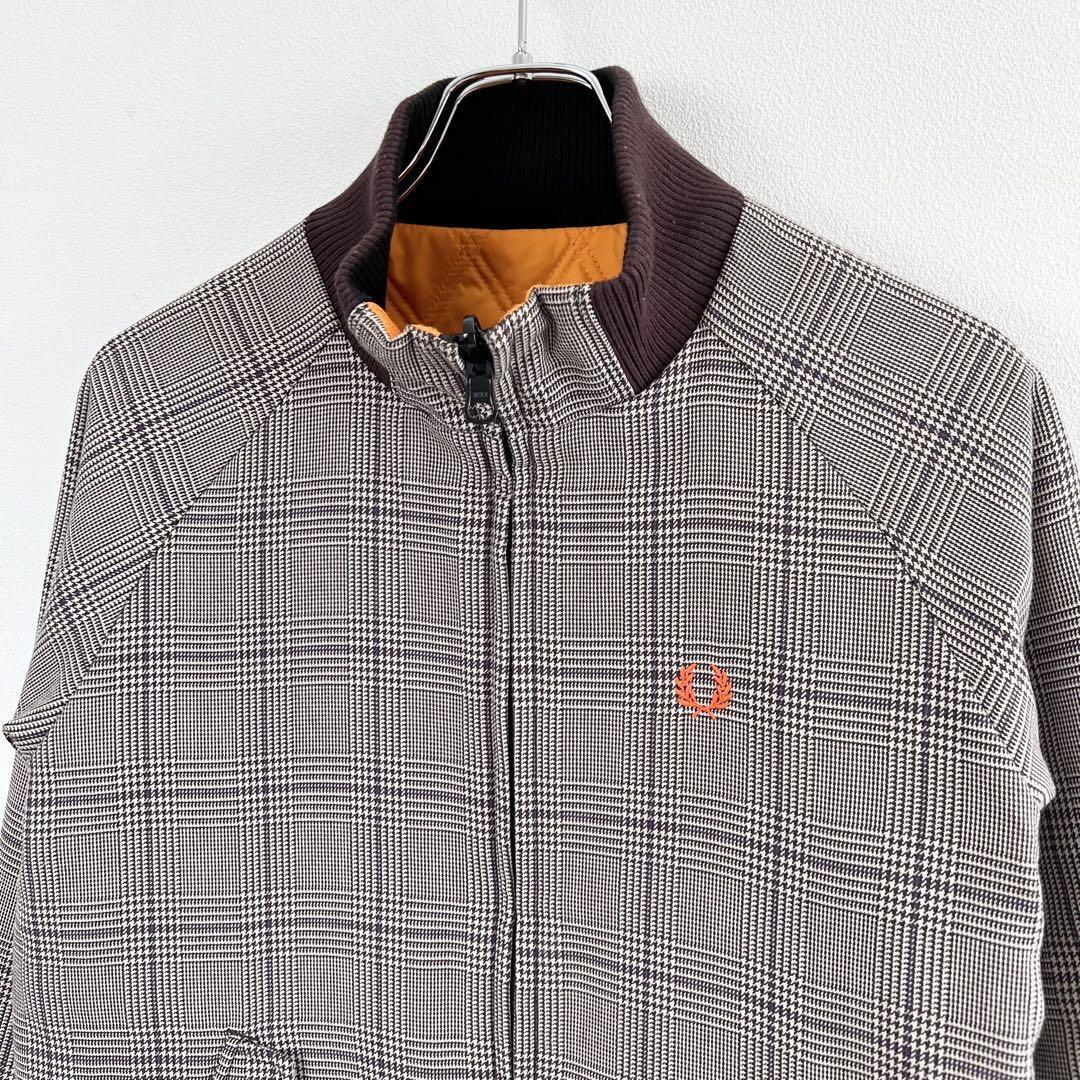 M FRED PERRY フレッドペリー リバーシブルブルゾン キルティング