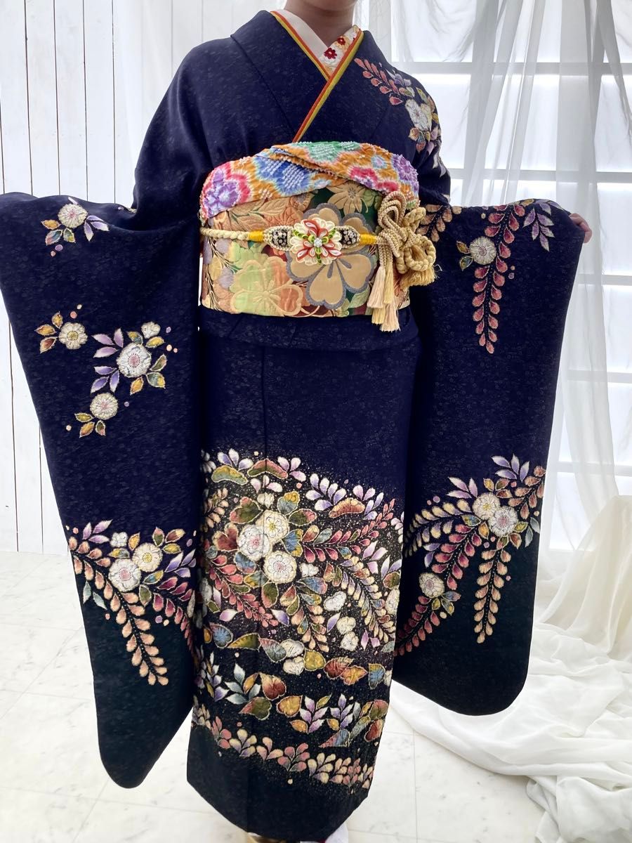 振袖フルセット 辻が花 金通し 翠山工房 徳永憲峯｜Yahoo!フリマ（旧