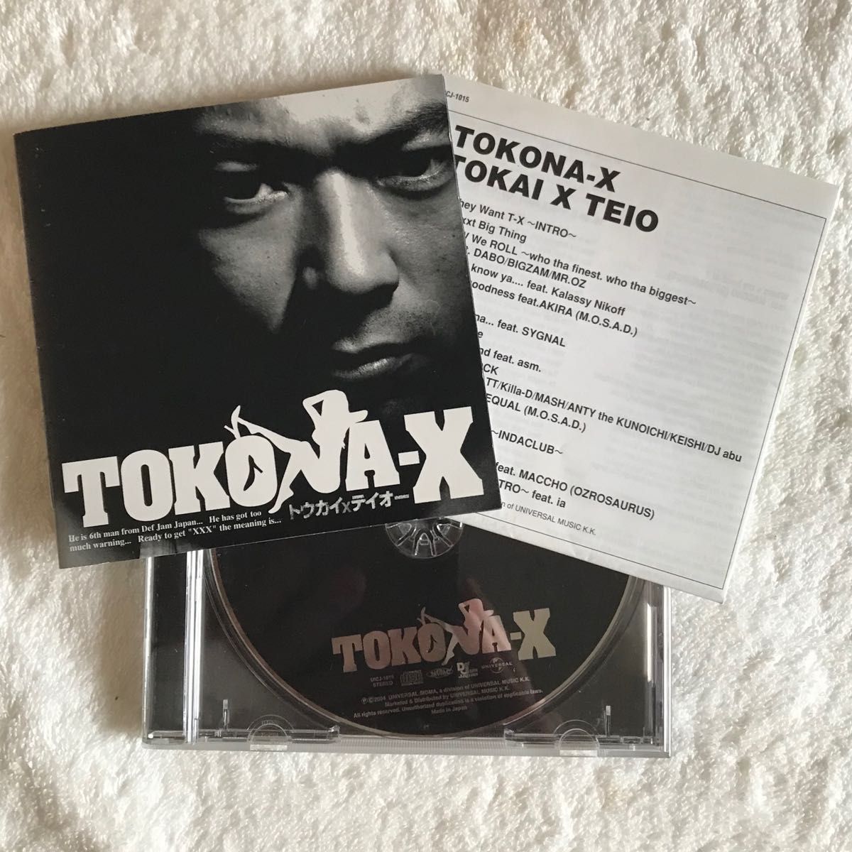 オリジナル初回盤 TOKONA-X / トウカイXテイオー DEF JAM JAPAN