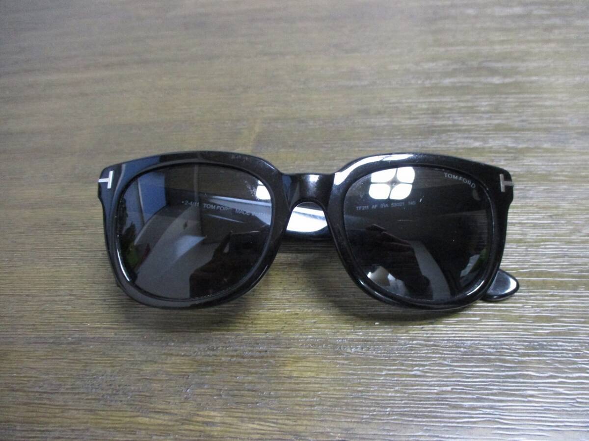 正規 100％ 本物 TOM FORD TF211 AF 黒 トムフォード ウェリントン