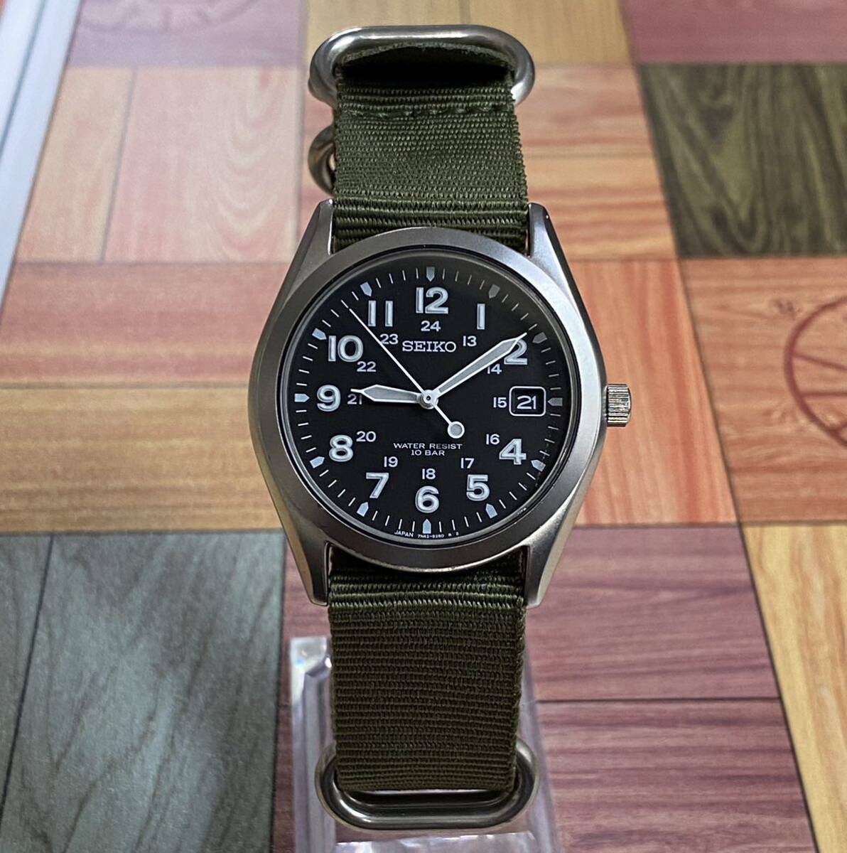 Yahoo!オークション - ミリタリーウォッチ SEIKO セイコー スピリット