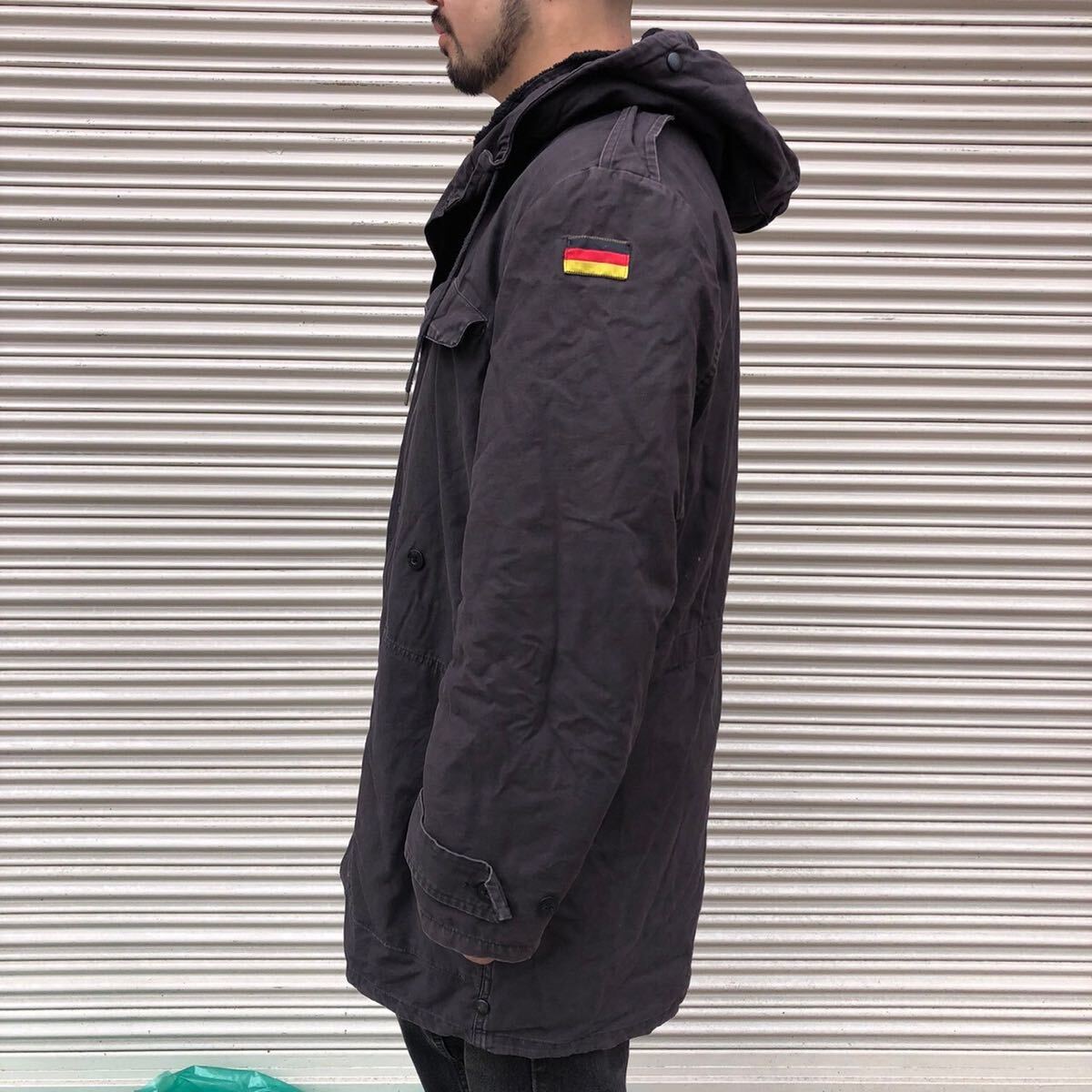 希少 80s Germany Army ドイツ軍 実物 ブラック カラー ライナー付き
