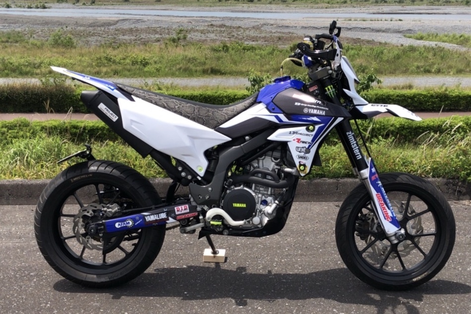 Yahoo!オークション - Drip Racing Products WR250X・R 白樹脂 オリジ