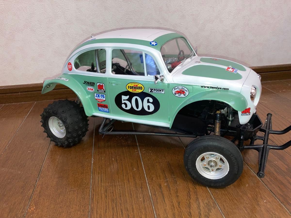 タミヤ ホーネット ワーゲンオフローダー仕様 走行済みブルー 未走行