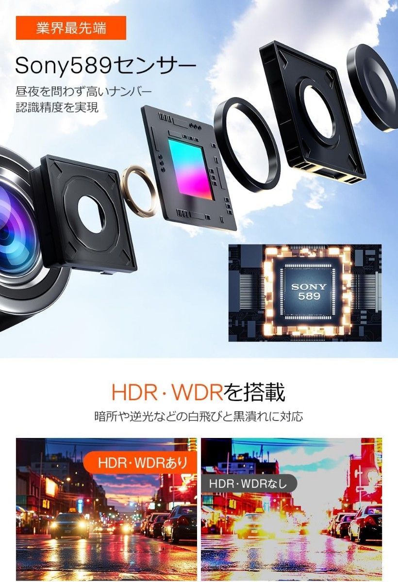 Joyhouse-H36 ドライブレコーダー ミラー型 12インチIPS大画面+4K 高