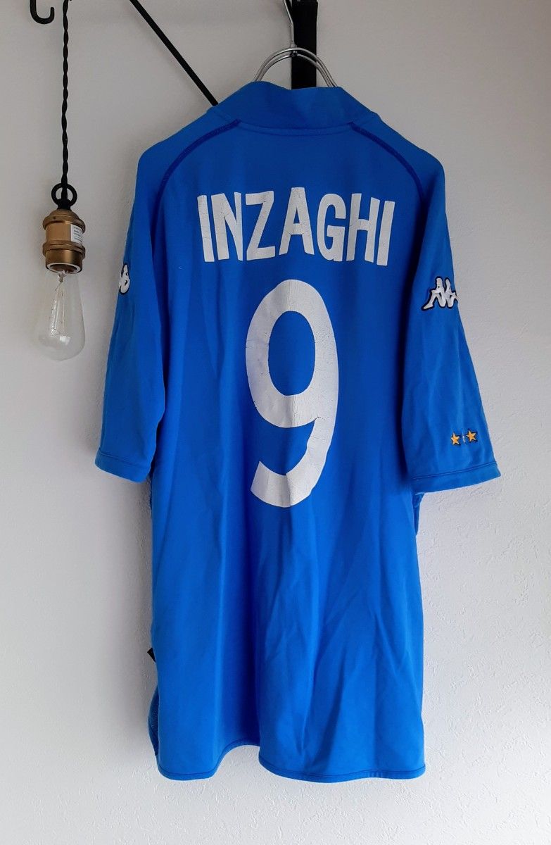 00-01 イタリア代表 #9 INZAGHI KAPPA インザーギ｜Yahoo!フリマ（旧