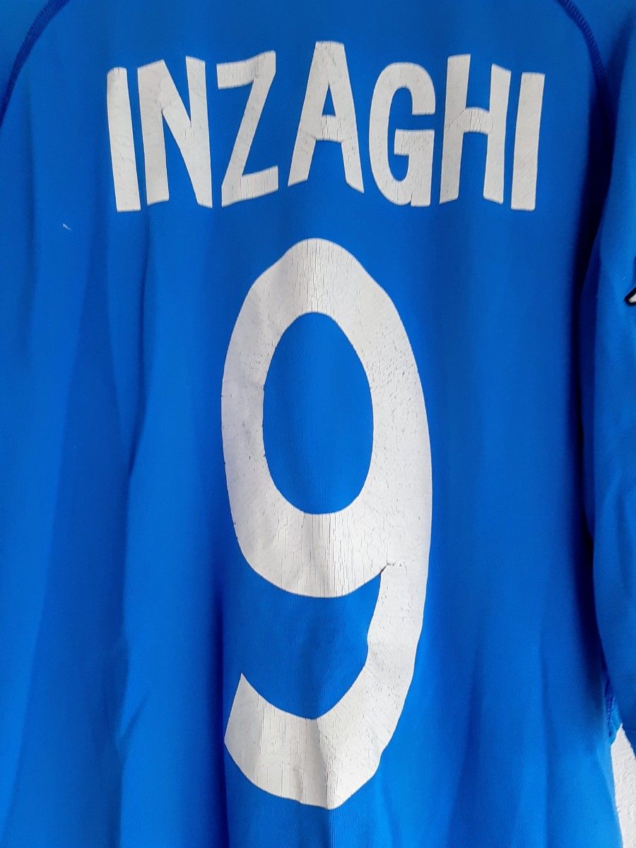 00-01 イタリア代表 #9 INZAGHI KAPPA インザーギ｜Yahoo!フリマ（旧