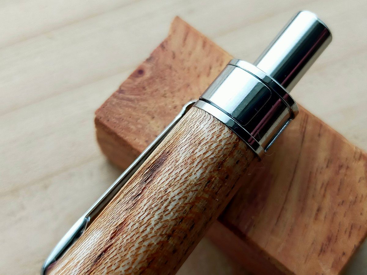 ハンドメイド シャープペン 木軸 欅 0 5mm 加藤金属 工房楔｜Yahoo