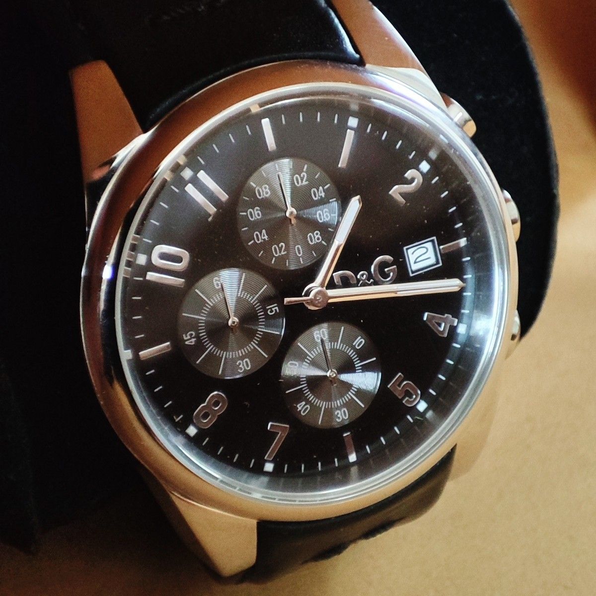 D&G TIME ドルチェ＆ガッバーナ SANDPIPERクロノグラフ腕時計