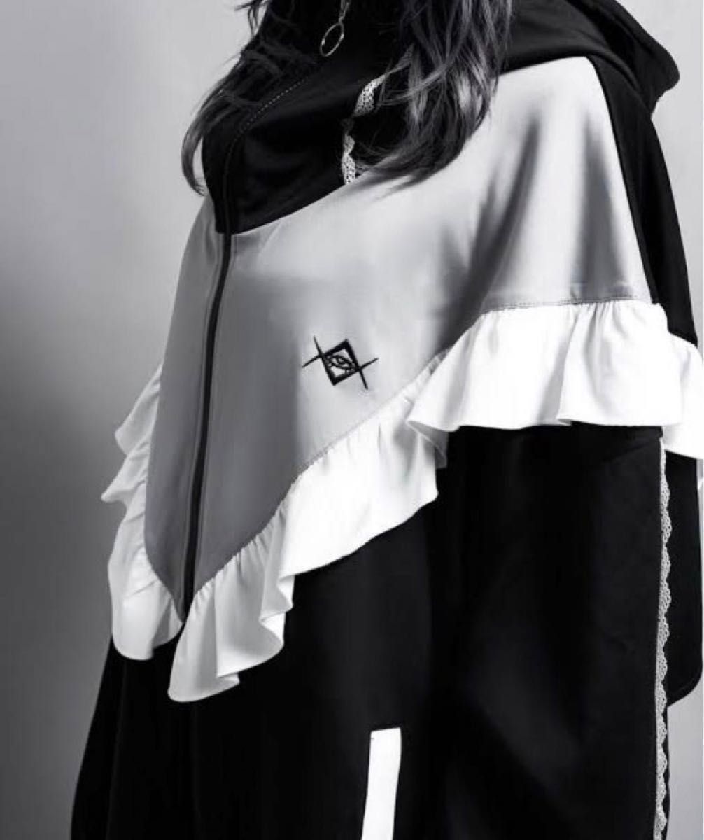 dimmoire REFLEM レフレム コラボ フリル ジップアップ ジャージ
