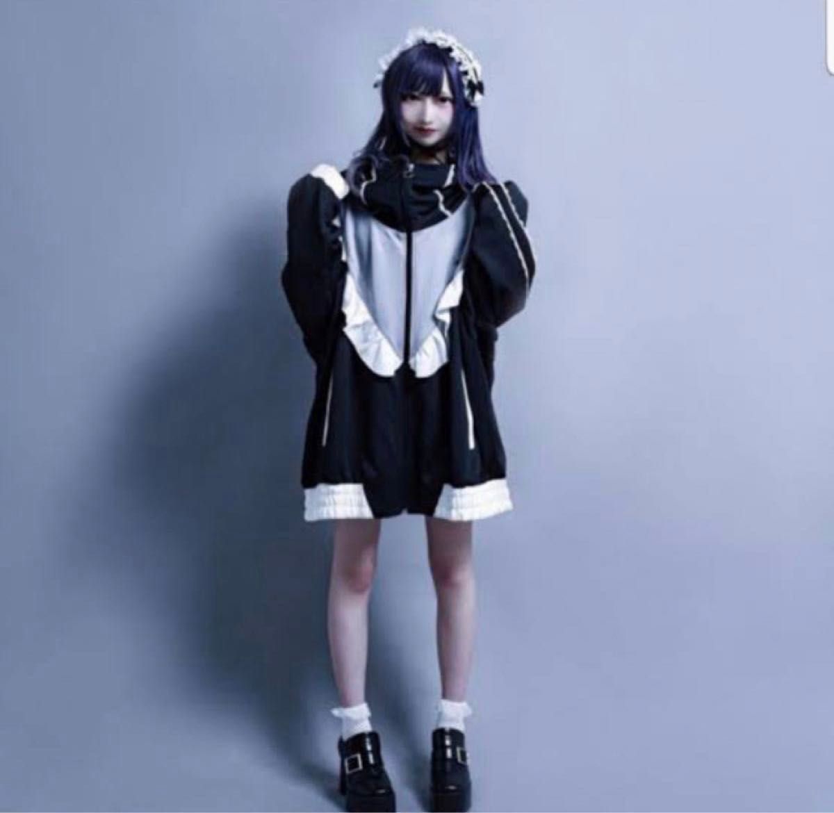 dimmoire REFLEM レフレム コラボ フリル ジップアップ ジャージ