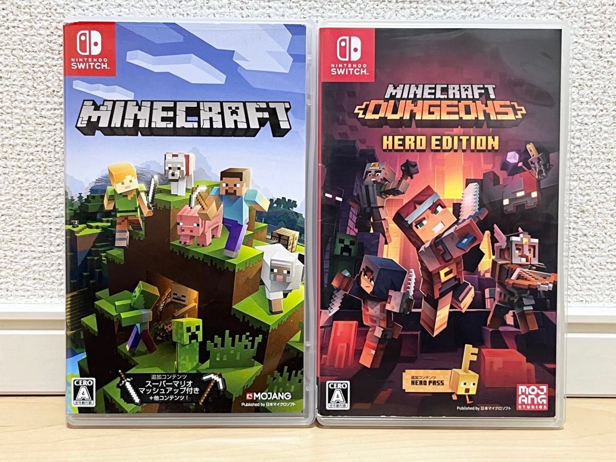 Nintendo Switch版 Minecraftマインクラフト 2本セット マイクラ