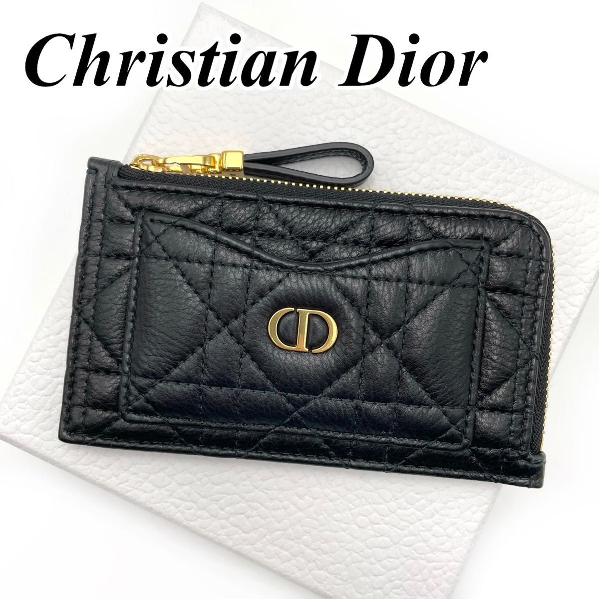 ディオール Dior Caro Cosmos ジップ カードホルダー カロ｜Yahoo