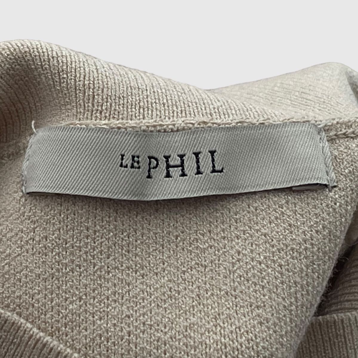 LE PHIL ルフィル ラインオーバーワンピース ニットワンピース｜Yahoo