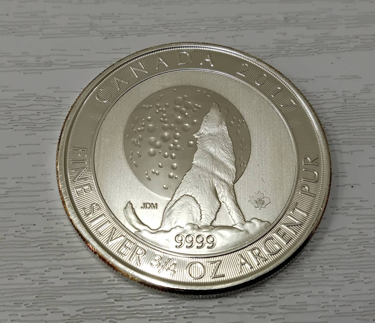 Yahoo!オークション - 2017年 カナダ エリザベス2世 2ドル銀貨 ハウリ
