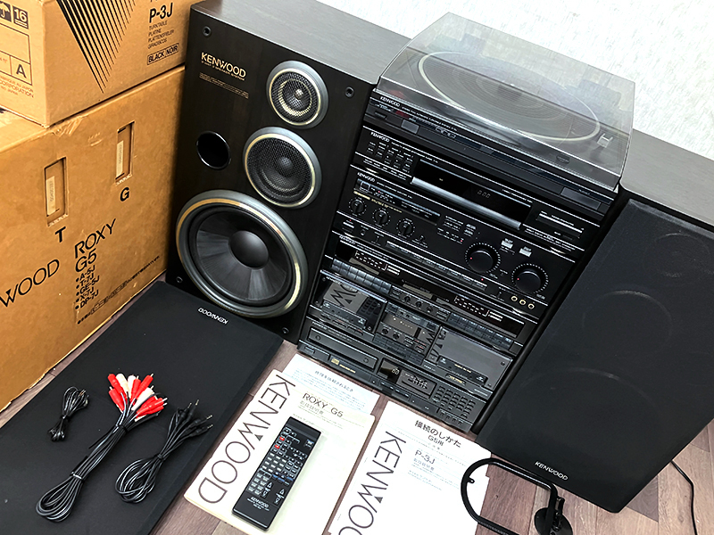 Yahoo!オークション - KENWOOD ROXY G5 システムコンポ ロキシー リモ