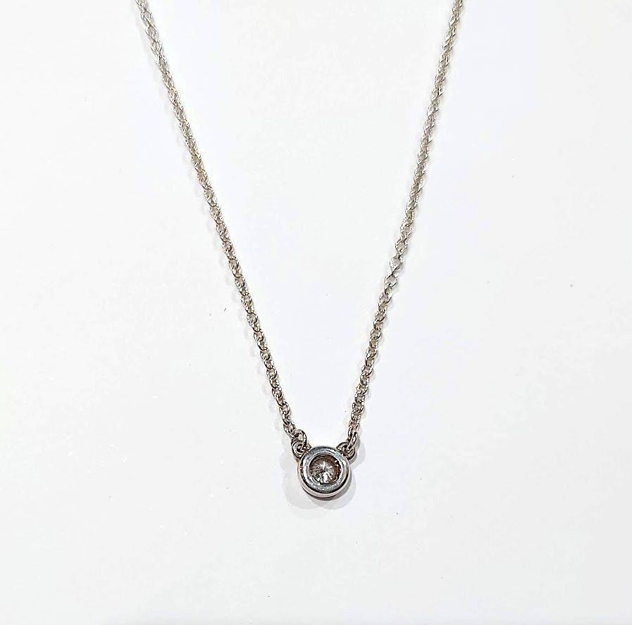 人気】TIFFANY&Co ティファニー ネックレス ダイヤモンド バイザヤード