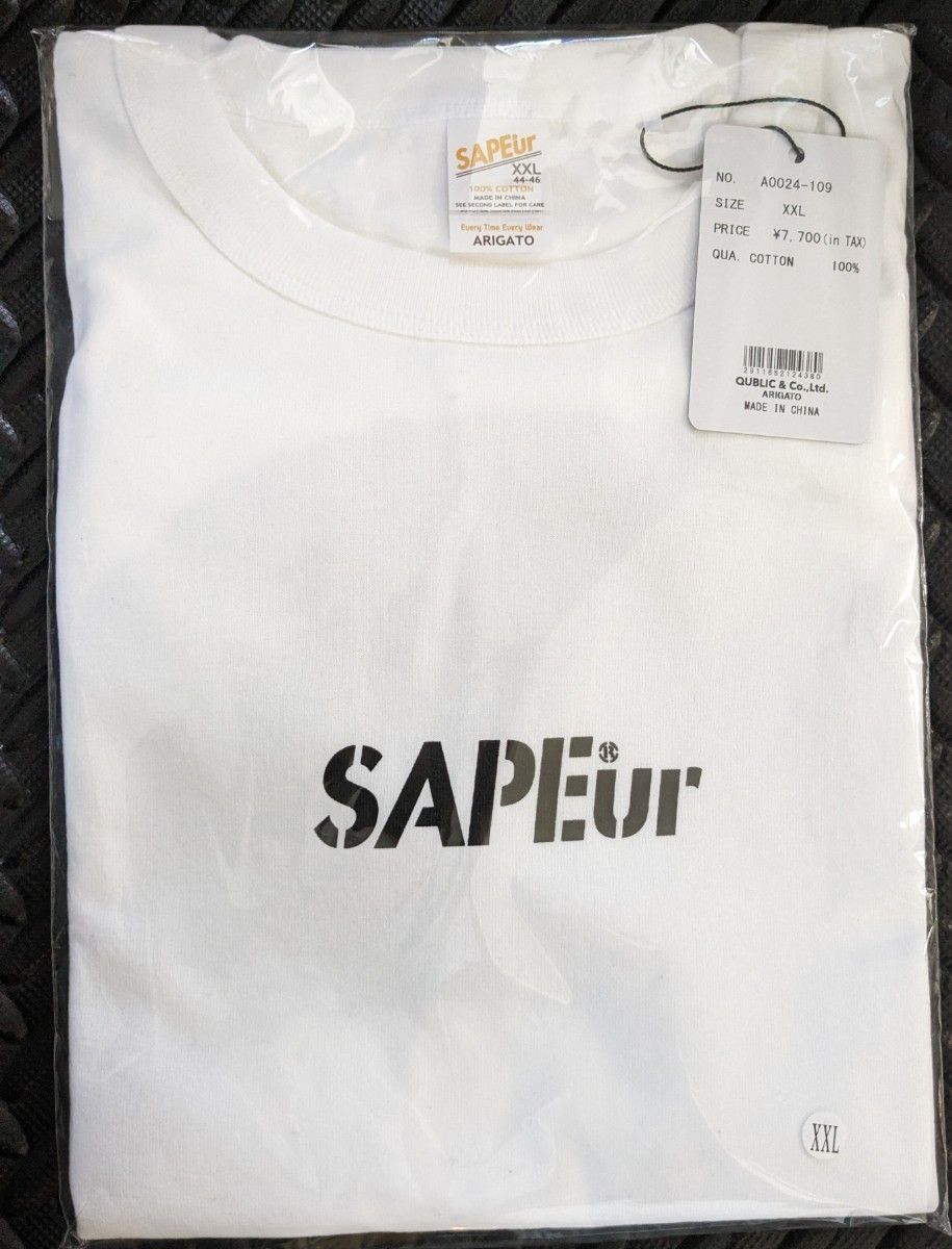 XXL【新品未使用】サプール SAPEur LOCKER CARPET HEAD S/S TEE T