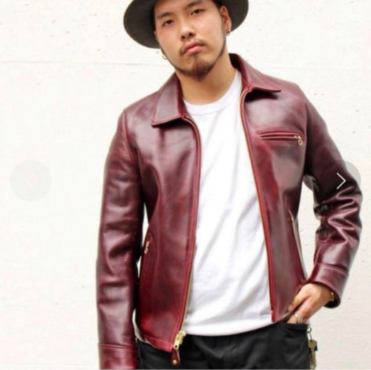 schott×ホーウィンクロムエクセルレザー ジャケット サイズ36｜Yahoo