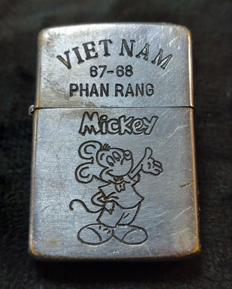 zippo ミッキー Mickey ベトナムジッポ VIETNAM 67-68 ヴィンテージ