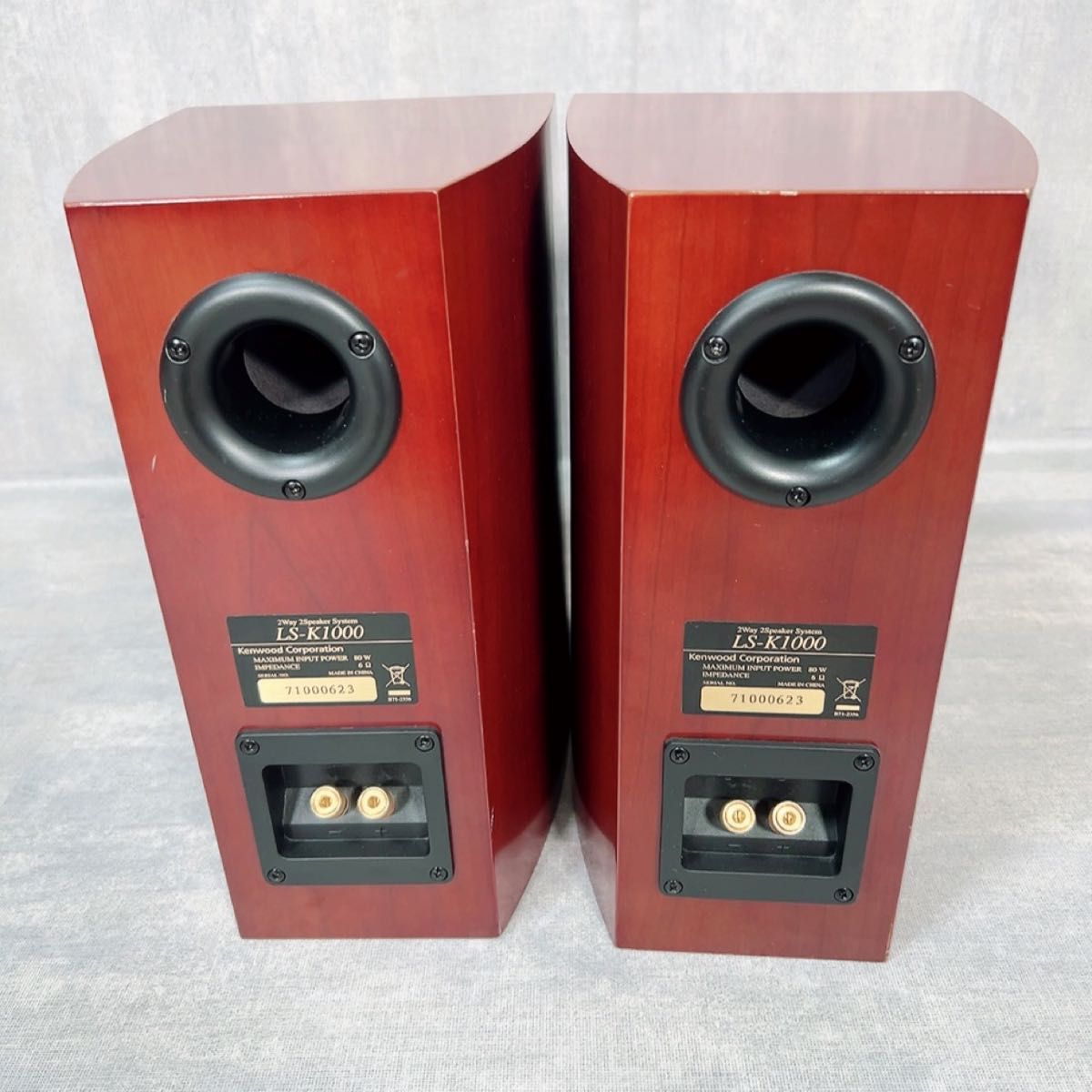 Z089 KENWOOD LS-K1000 スピーカーシステム アルミダイカスト｜Yahoo