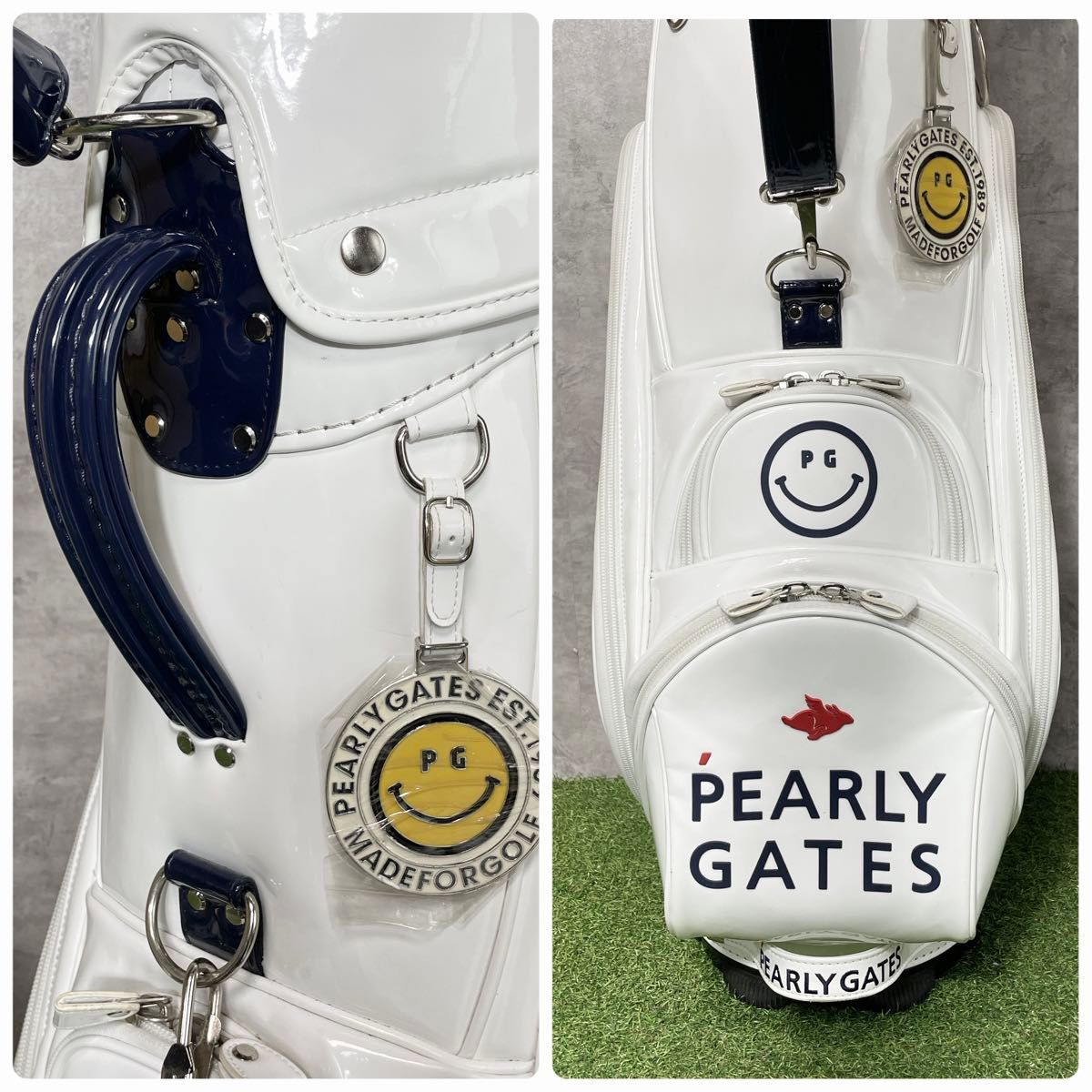美品】PEARLY GATES パーリーゲイツ ツアーモデル キャディバッグ