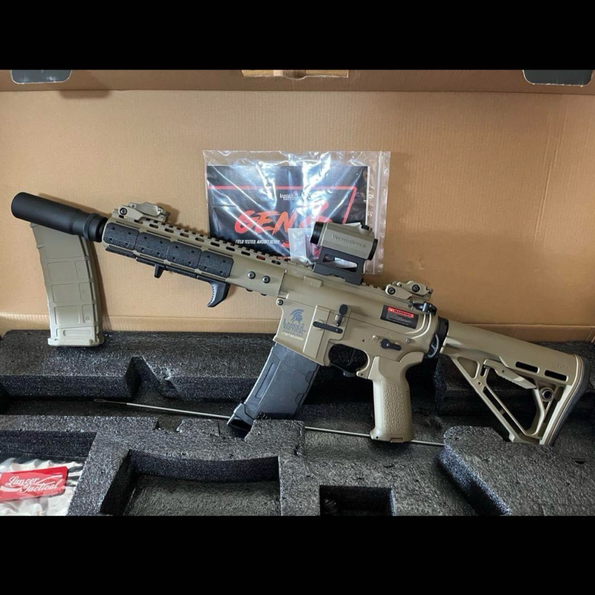 Lancer Tactical Gen3 Archon 9電動ガン カスタム 電動ガン ドット