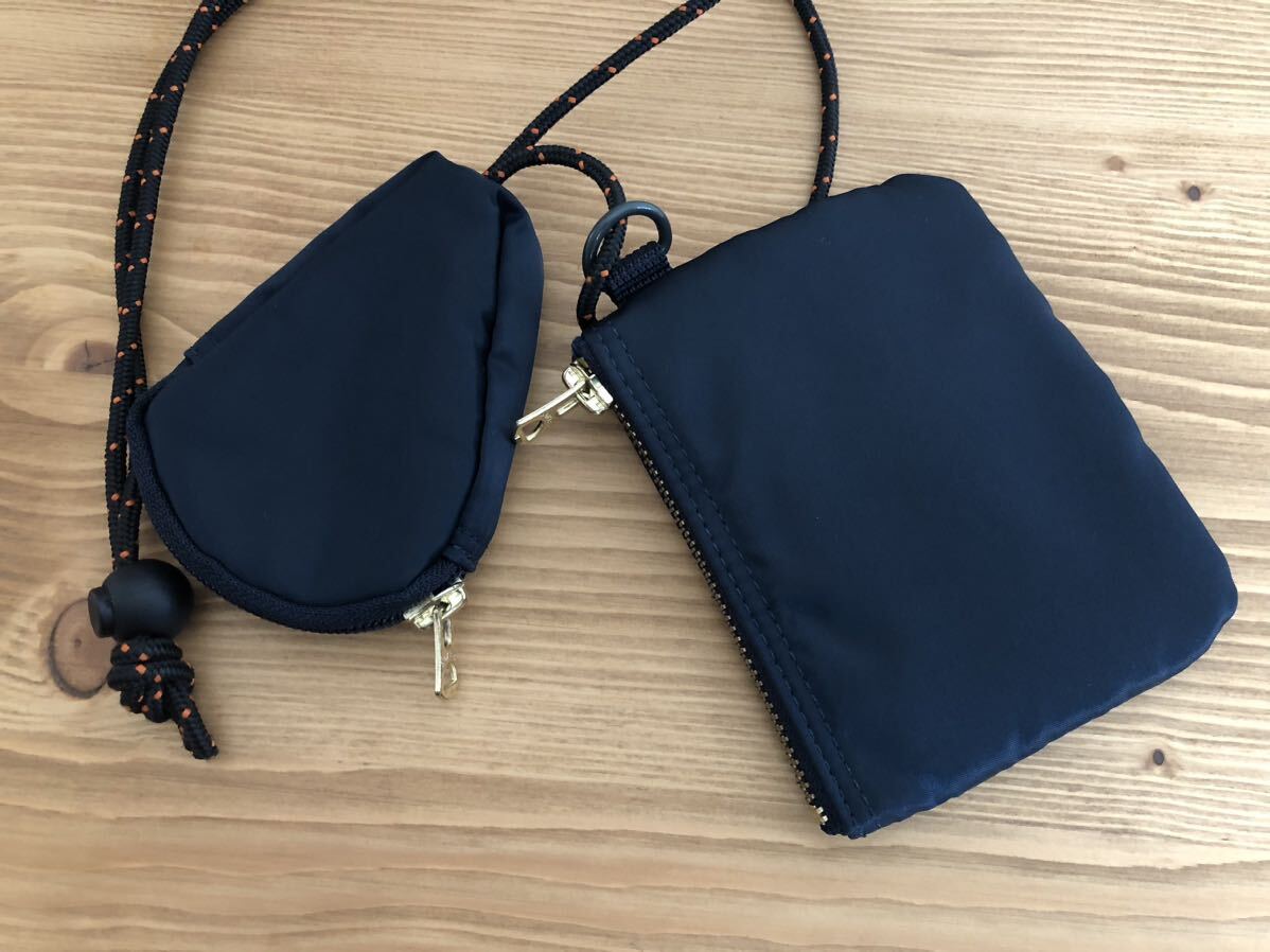 美品 PORTER OFFICER KIT iron blueオフィサーキット 吉田カバン