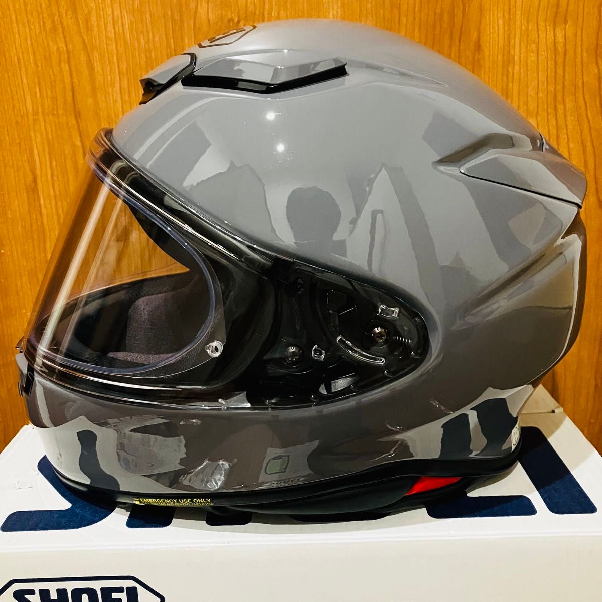 SHOEI Z-8 付属品全て有り バサルトグレー Lサイズ｜Yahoo!フリマ（旧