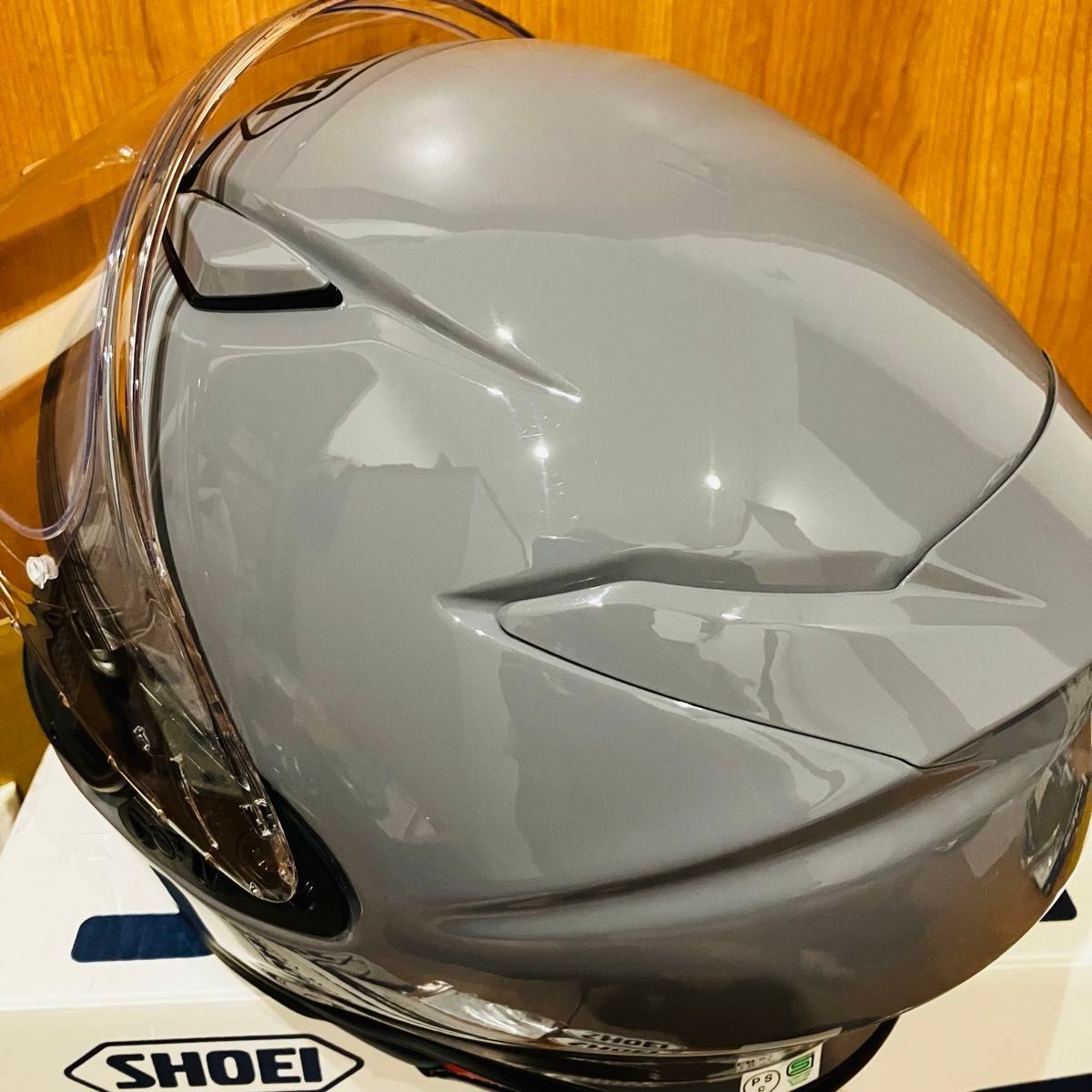 値下げ 無傷の美品 SHOEI Z-8 バサルトグレー XL 付属品全て有り