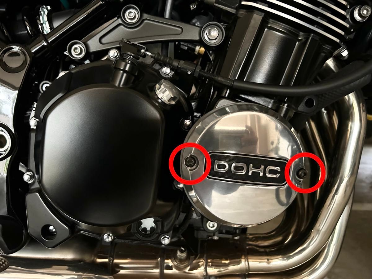 Z900RS Z1タイプポイントカバー パッキン、ボルト付き Z900RS Z1タイプ