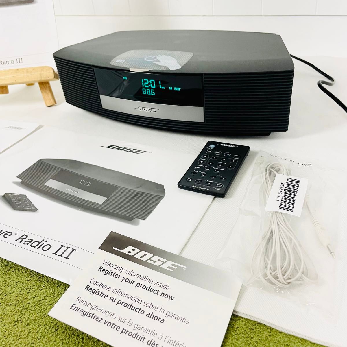 美品】 BOSE WAVE radio III ウェーブ ラジオ3｜Yahoo!フリマ（旧