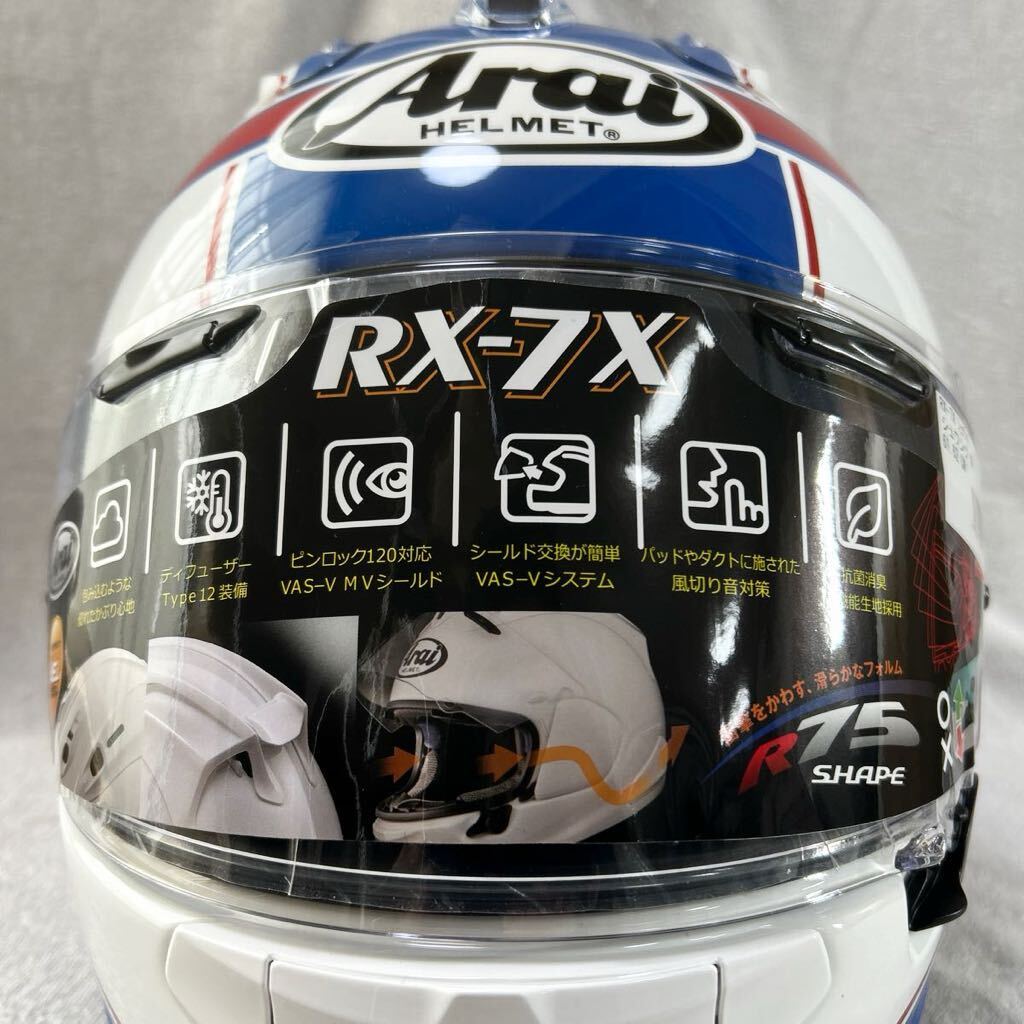 新品 Arai RX-7X 61-62cm XL アライ ケビン・シュワンツ フルフェイス