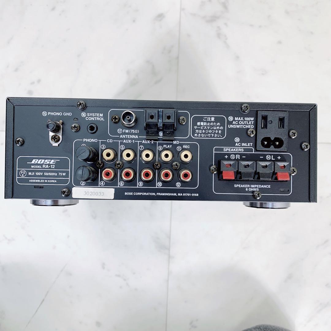 BOSE RA-12 アンプ グリーン BOSE RA-12 アンプ グリーン Amazon.co.jp