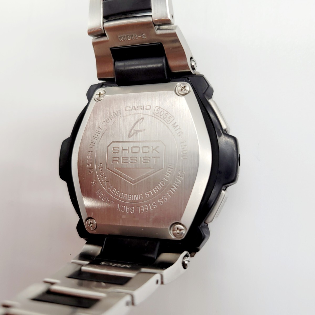 電波ソーラー【稼働品】CASIO G-SHOCK MTG-1500 定価54 000円 ジー